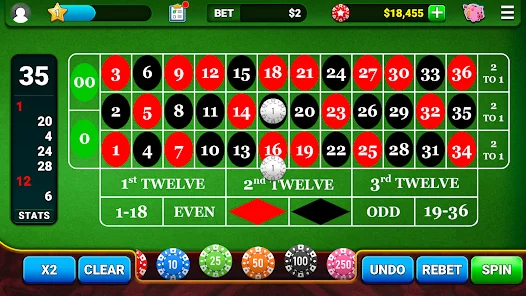 欧式轮盘赌游戏